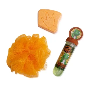Dinopark Adventure Bath Set in a Car for Boys - Gift in Cyprus Containts