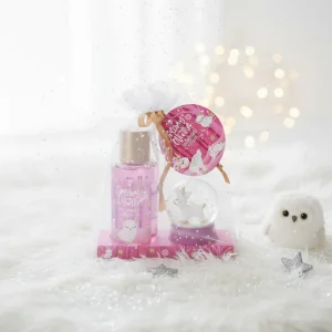 Dreamy Winter Frosted Cranberry Bath Set for Girls - Christmas Gift - Ideal Set