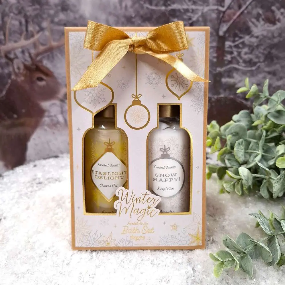 Winter Magic Bath Set for Women - Christmas Gift in Cyprus Background