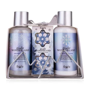 Winter Wonderland Bath Set for Women - Christmas Gift Base Set