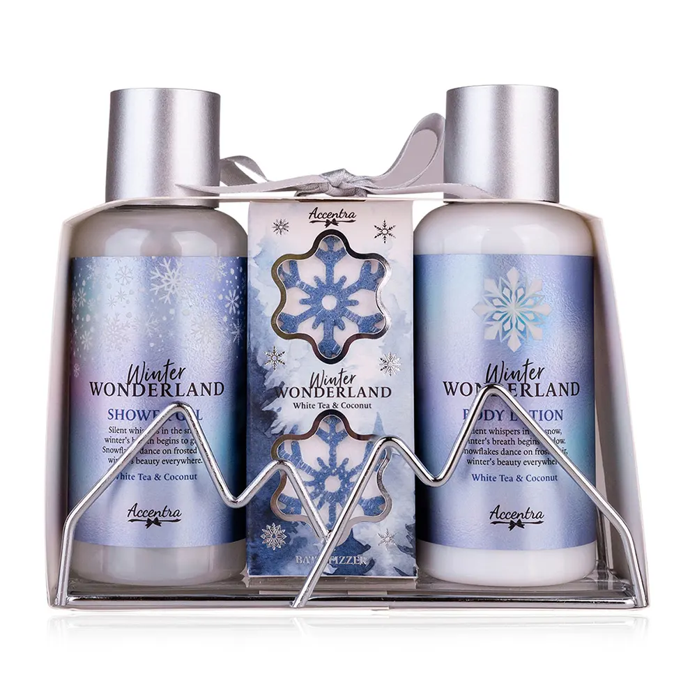 Winter Wonderland Bath Set for Women - Christmas Gift Base Set