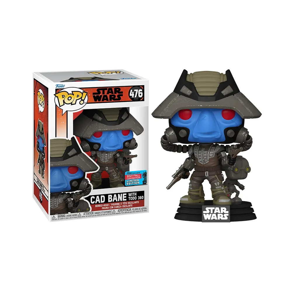 Cad Bane with Todo 360, Star Wars, Funko POP #476 Exclusive