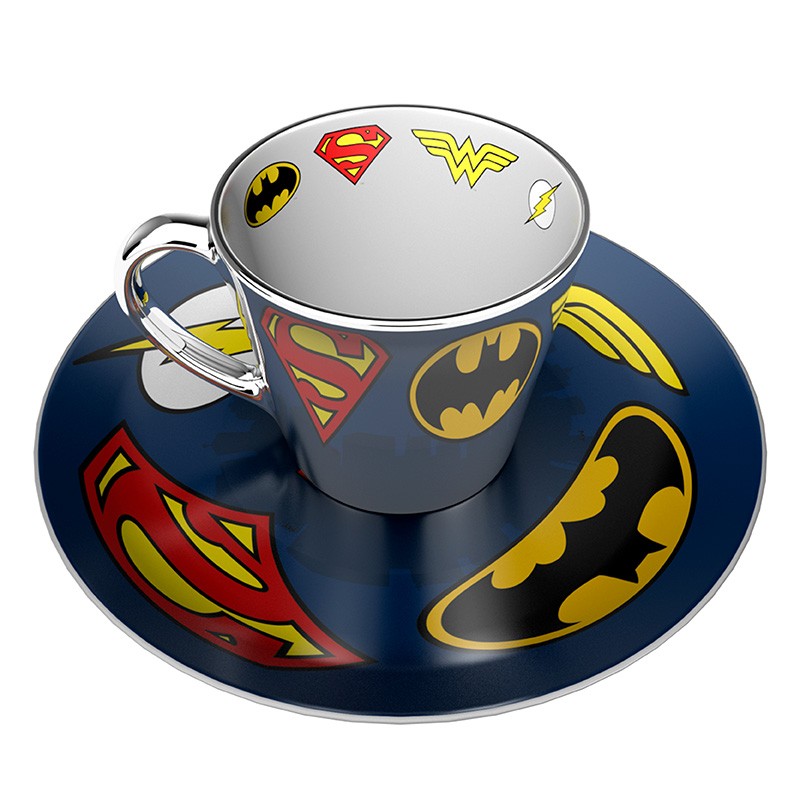 DC Comics Mirror Mug & Plate Set Cyprus