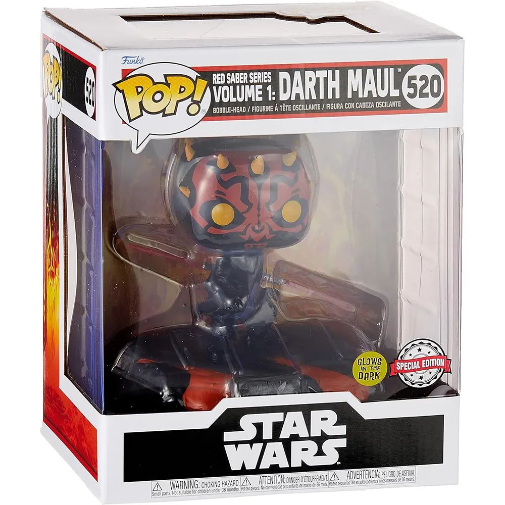 Darth Maul RSS, Glow In The Dark Funko POP! #520 Cyprus