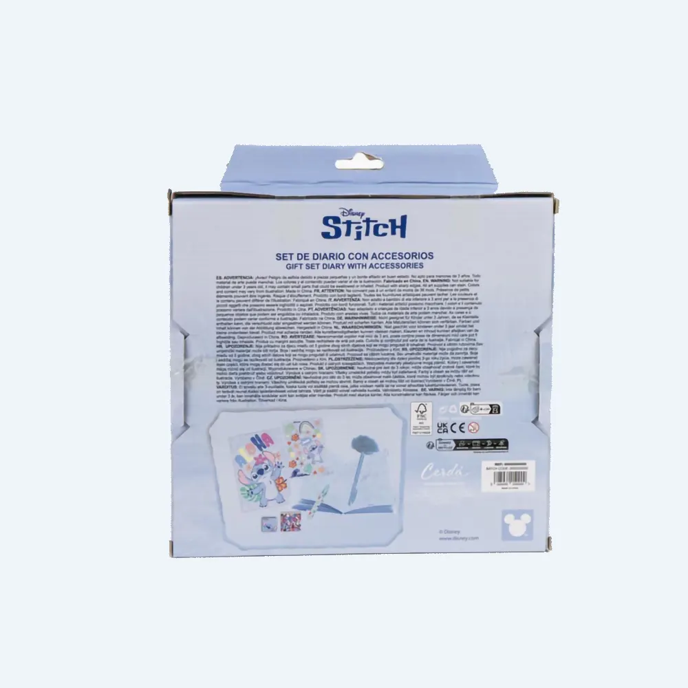 Lilo & Stitch Diary Set Disney - Kids Gifts & Toys in Cyprus Back Box