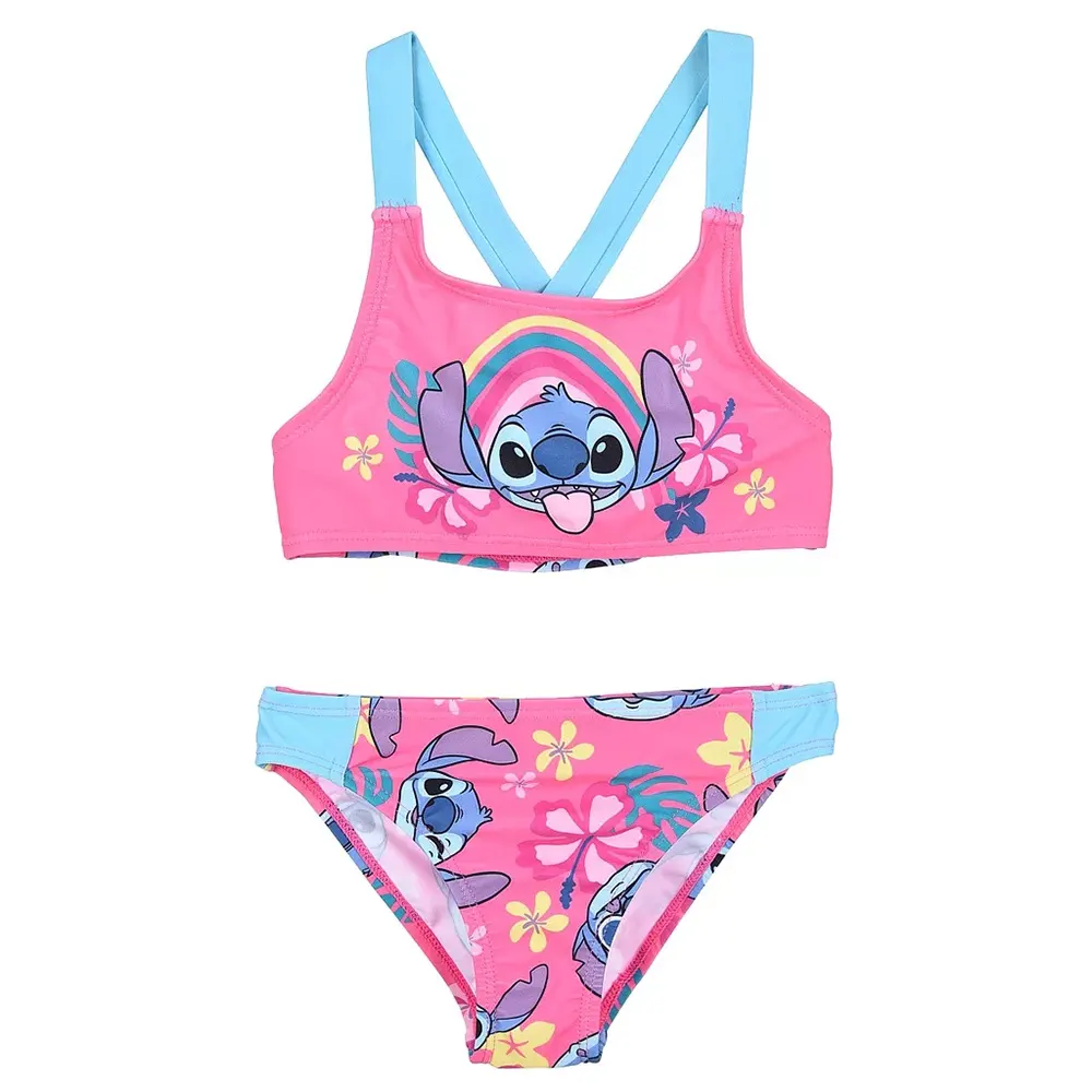 Disney Lilo & Stitch Exotic Bikini Swimsuit for girls Summer Cyprus Beach Toys & Gifts