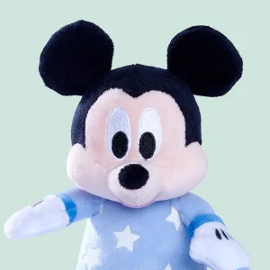 Mickey Mouse Plush Toy & Blanket Set that Glows in the Dark - Mickey Face