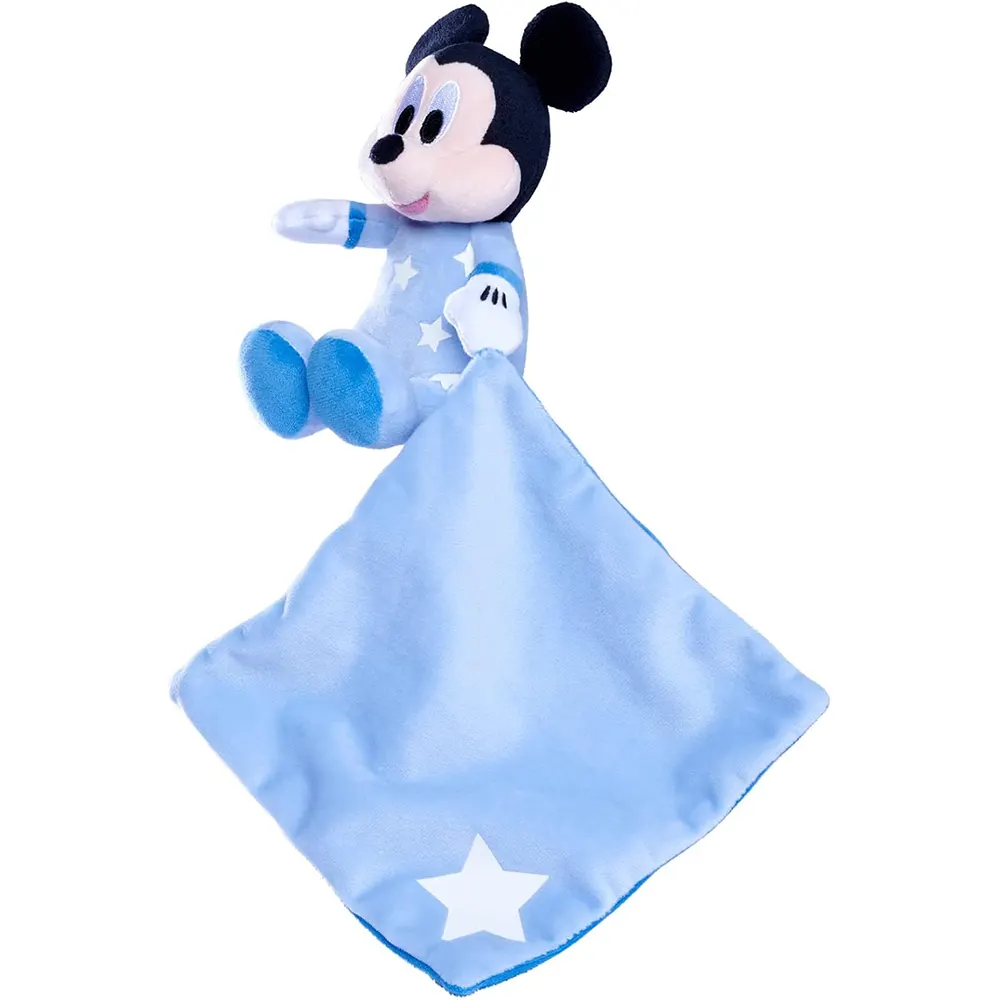 Mickey Mouse Plush Toy & Blanket Set that Glows in the Dark - Gift in Cyprus