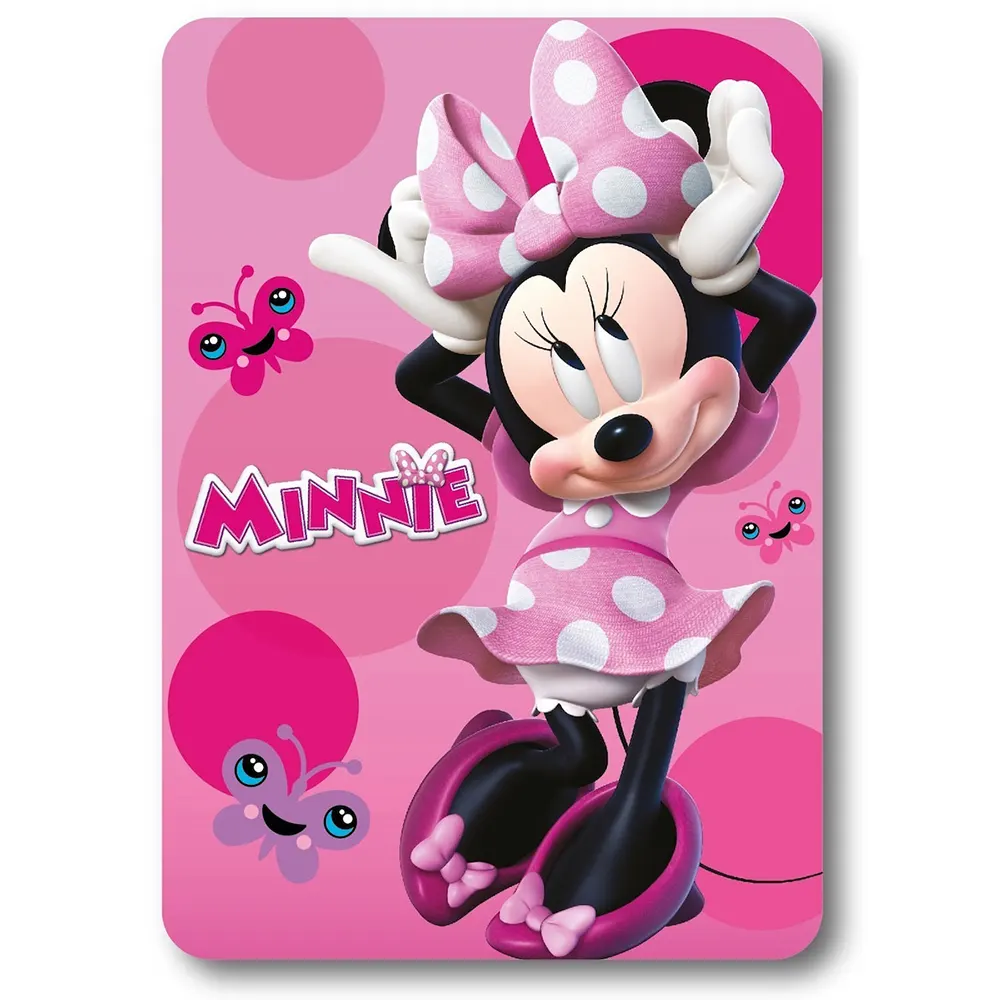 Kids Minnie Mouse Blanket (100x140cm) - Bedding & Gifts in Cyprus