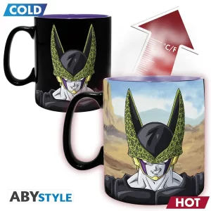 Dragon Ball Gohan and Son Goku VS Cell Heat Change Mug Cyprus Scene 2