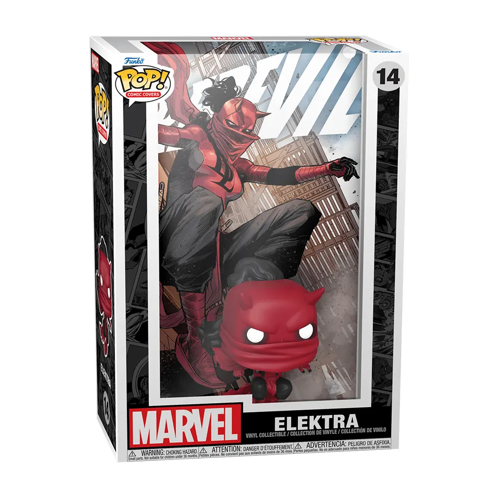 Elektra Marvel Comic Cover Funko POP # 14 Cyprus 2