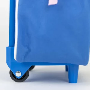 Frozen 3D Backpack With Wheels Trolley