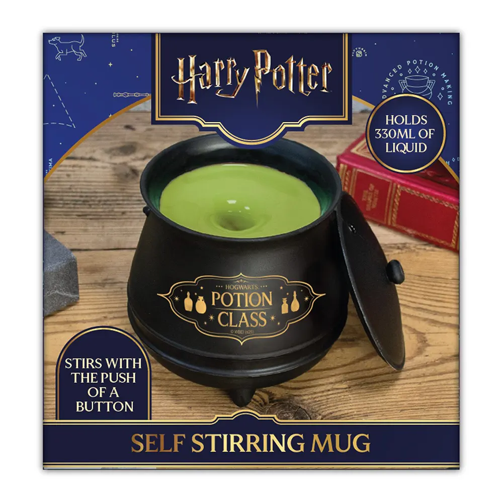 Harry Potter Self Stir Cauldron Mug Potion Class Cyprus Gifts Box
