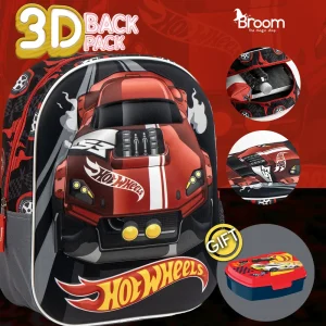Hot Wheels 3D Backpack Disney Kids School Bag Cyprus Toys & Gifts