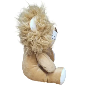 Lion Plush Toy & Blanket Set for Newborns, Babies & Christening - Ideal Gift Lion Side