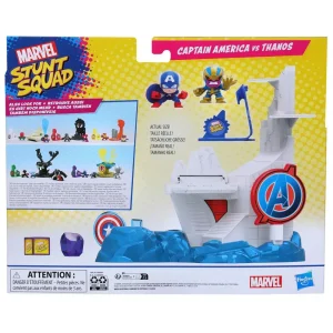 Marvel Stunt Squad Game Captain America and Thanos Tower