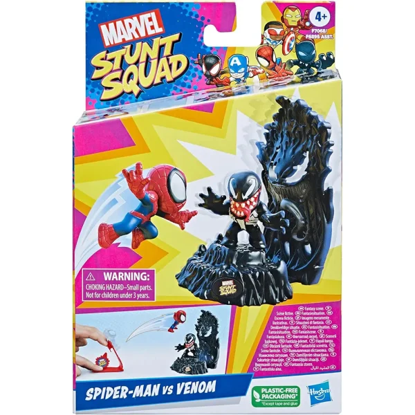 Marvel Stunt Squad Spider-man VS Venom Play Set Toys and Gifts in Cyprus Online Shopping