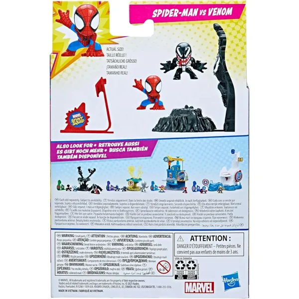 Marvel Stunt Squad Spider-man VS Venom Play Set Toys and Gifts