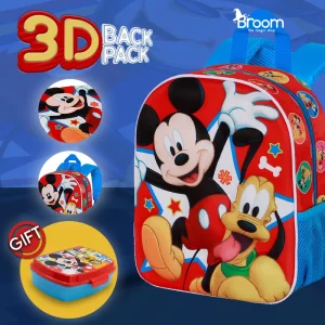 Mickey Mouse 3D backpack Pre School Bag Cyprus Toys & Gifts