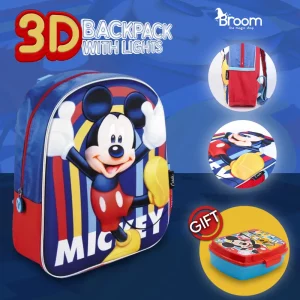 Mickey Mouse 3D backpack Pre School Bag Cyprus Toys & Gifts