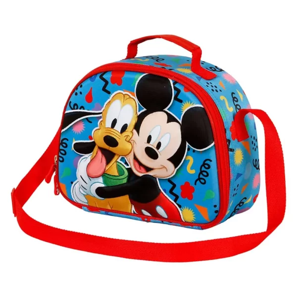 Mickey Mouse 3D Lunch Bag School Disney Kids Cyprus Τσάντα Γεύματος Μίκυ Μάους