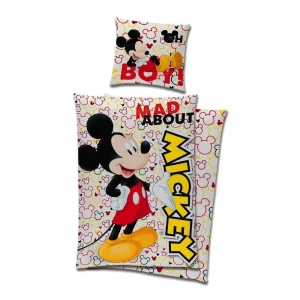 Mickey Mouse Duvet Covers With Pillowcase Παπλωματοθήκη  Μίκυ Μάους