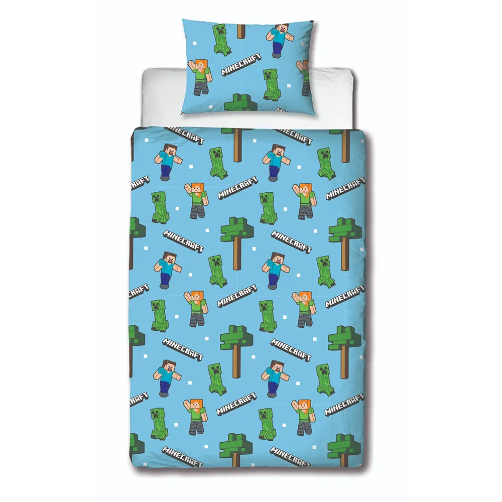 Minecraft Quilt Duvet Cover Cyprus Double Side Gift