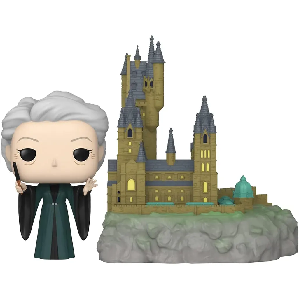 Minerva McGonagall with Hogwarts, Harry Potter Funko POP! Town #33 Cyprus Toys