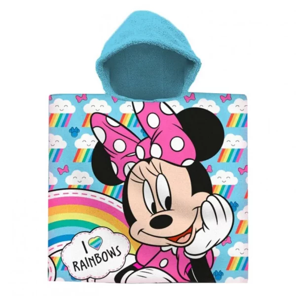 Minnie Mouse Cotton Beach Poncho Towels Summer Cyprus