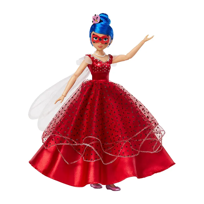 Miraculous Ladybug Ball Gown Fashion Doll Cyprus Toys Gifts Cat Noir Movie Disney figure collectible