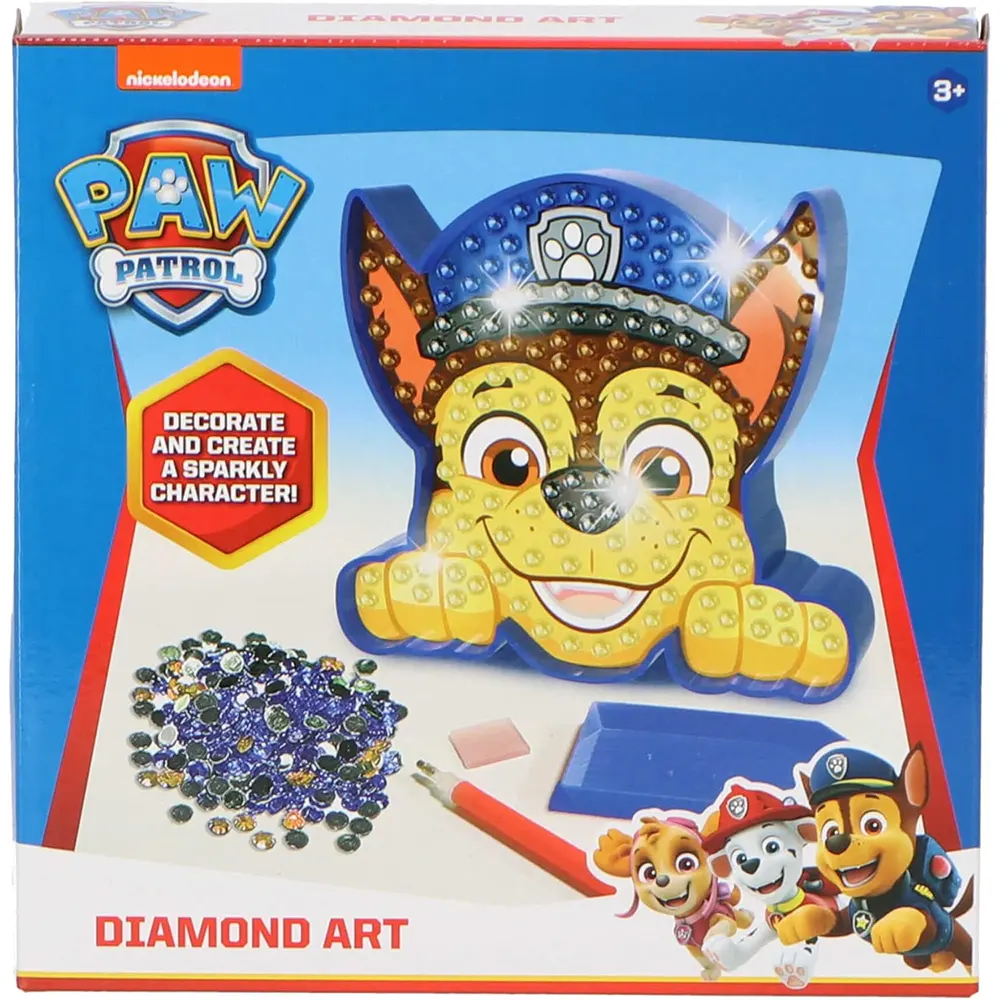 PAW Patrol Chase Diamond Painting - Art Toys & Gifts in Cyprus Box Front Box