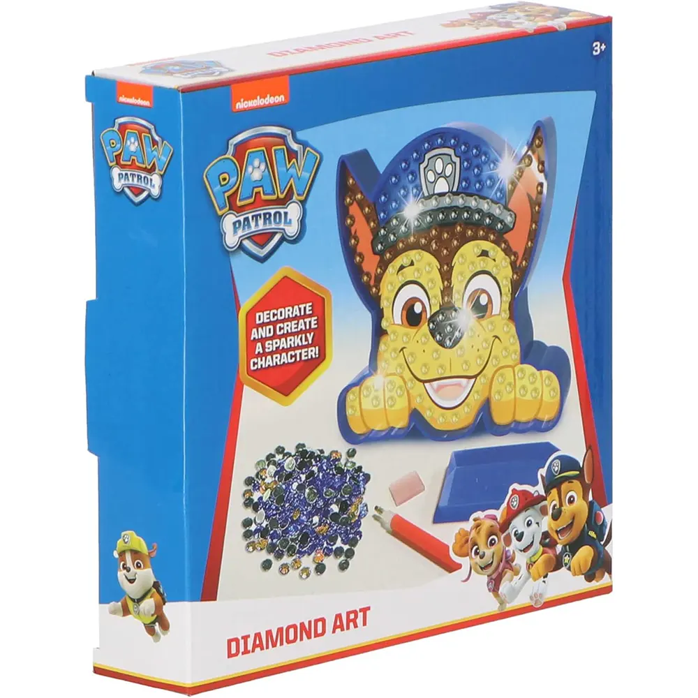 PAW Patrol Chase Diamond Painting - Art Toys & Gifts in Cyprus Box Side Box