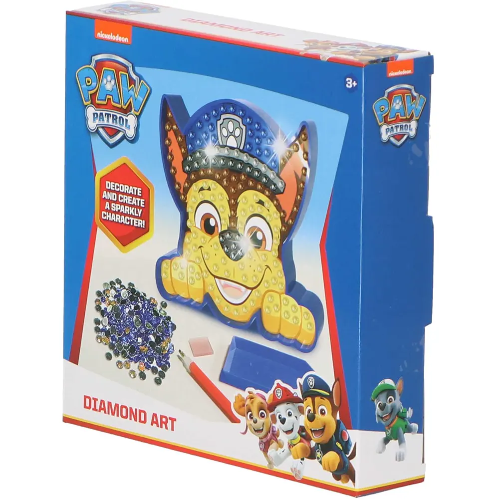 PAW Patrol Chase Diamond Painting - Art Toys & Gifts in Cyprus Box