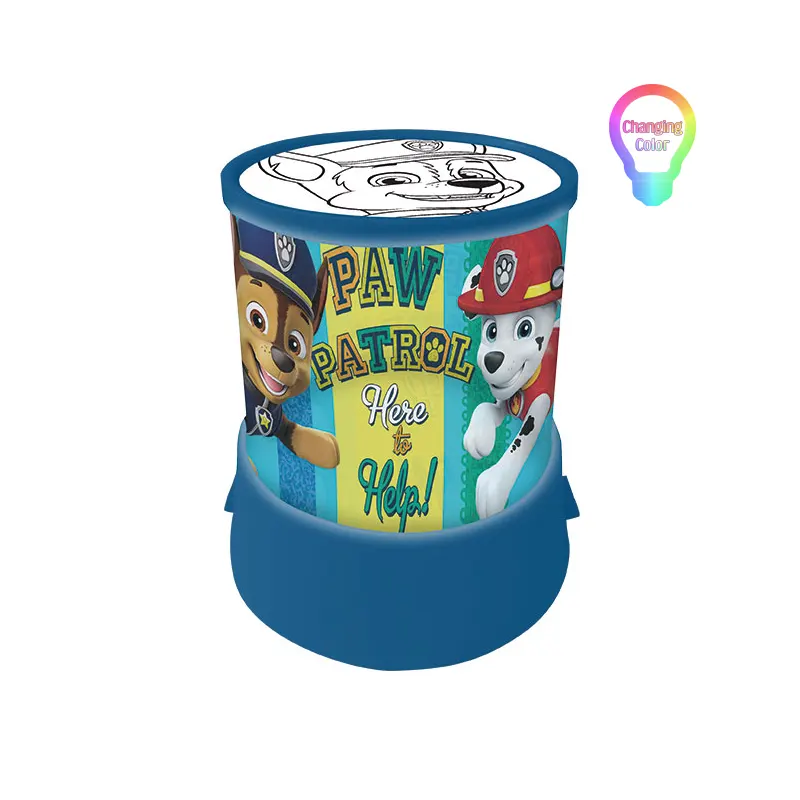 Paw Patrol Led Projection Lamp Cyprus Gifts and Toys