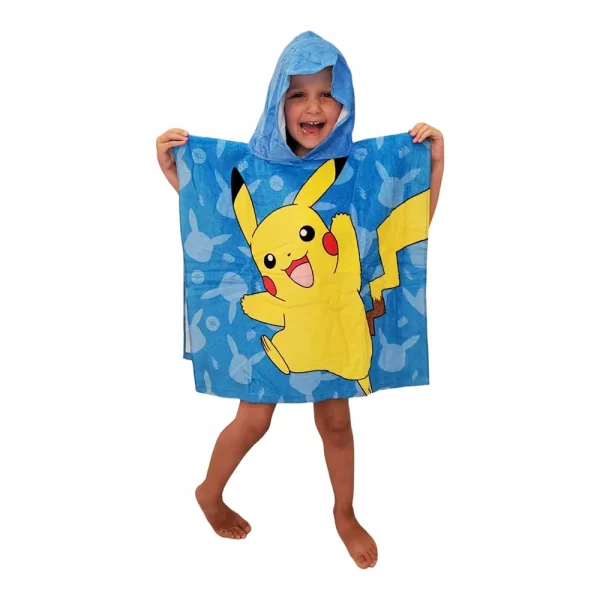 Pokemon Cotton Beach Poncho Towel Cyprus