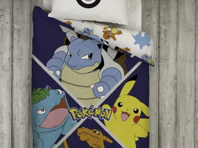 Pokemon Evoution Double Side Duvet Cover Cyprus Toys & Gifts