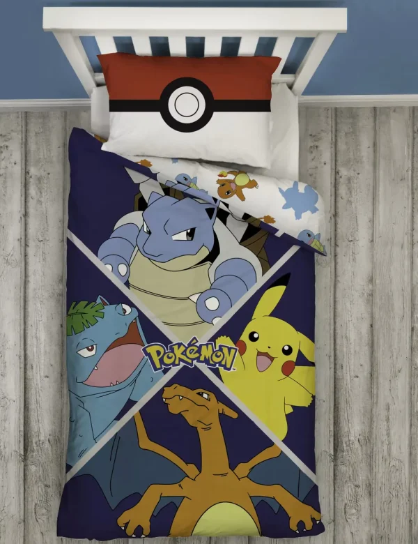 Pokemon Evoution Double Side Duvet Cover Cyprus Toys & Gifts