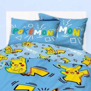 Pokemon Pikachu #025 Double Side Duvet Quilt Cover