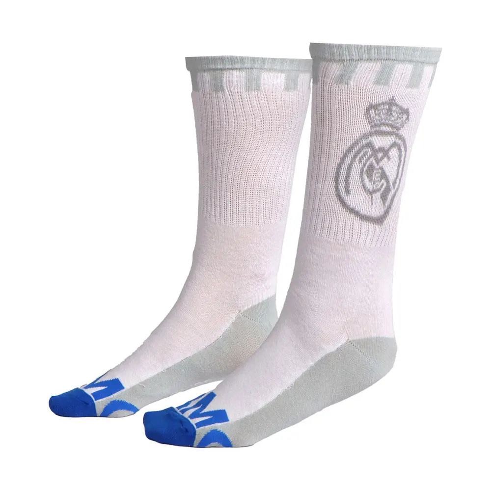 Official Licensed Real Madrid set of 3 pairs of socks in grey.