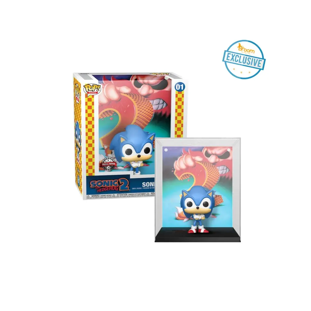 Sonic the Hedgehog, Funko POP! Game Covers #01 (Exclusive) Cyprus