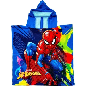 Spider-man-Microfiber-Beach-Poncho-Towel-Summer-Cyprus-1