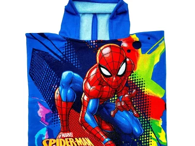 Spider-man Microfiber Beach Poncho Towel Summer Cyprus