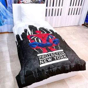 Spider-man Protector Of The New York Winter Duvet Cover Cyprus Quilt Σπάιντερμαν Πάπλωμα