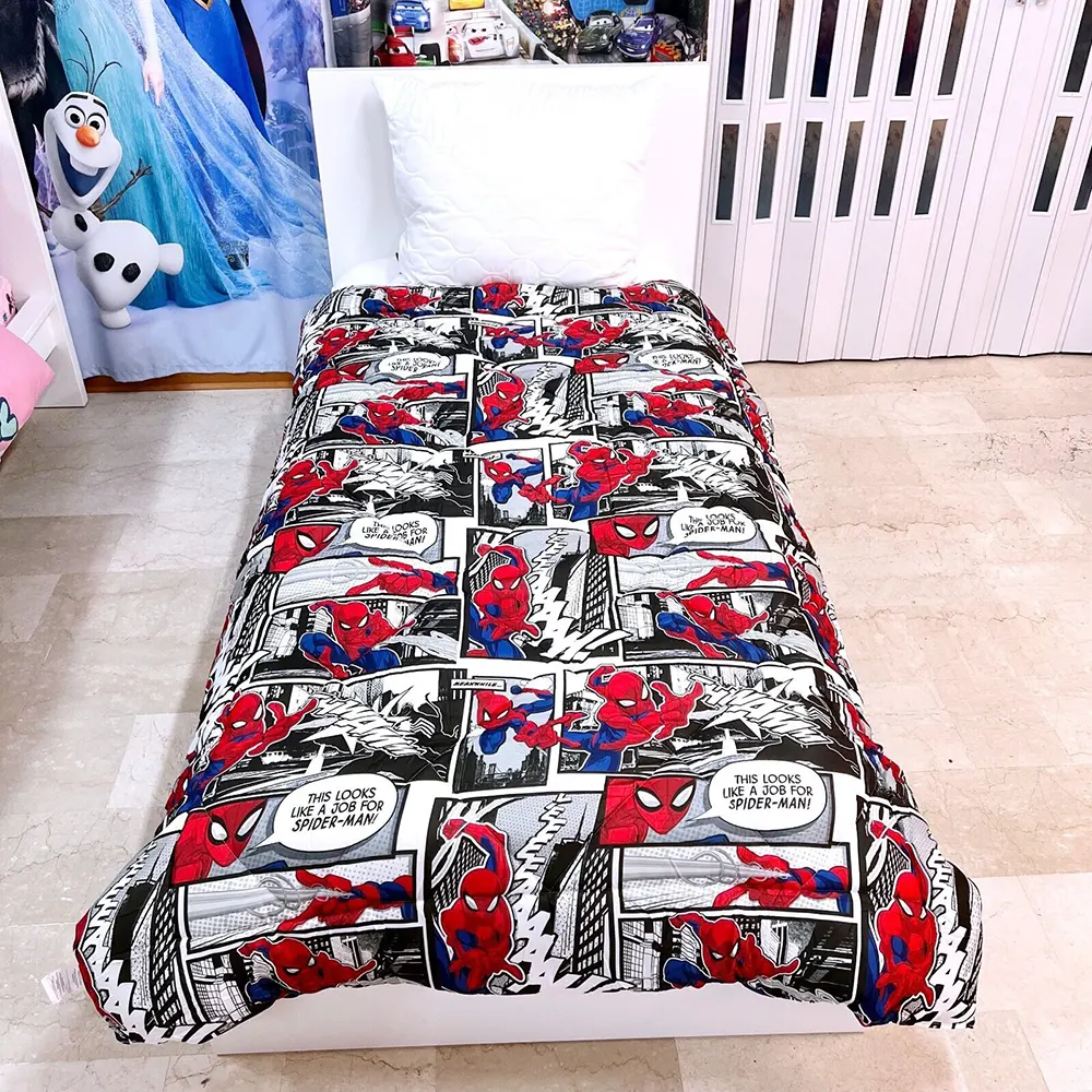 Spider-man Protector Of The New York Winter Duvet Cover Cyprus Quilt spiderman comic Σπάιντερμαν Πάπλωμα