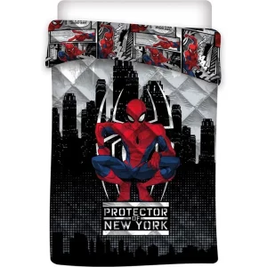 Spider-man Protector Of The New York Winter Duvet Cover Cyprus Quilt Σπάιντερμαν Πάπλωμα