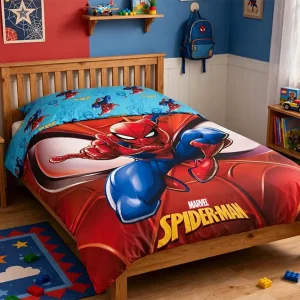 Spiderman Spidey Cuddle Fleece duvet cover 100x150cm official merchandise cyprus