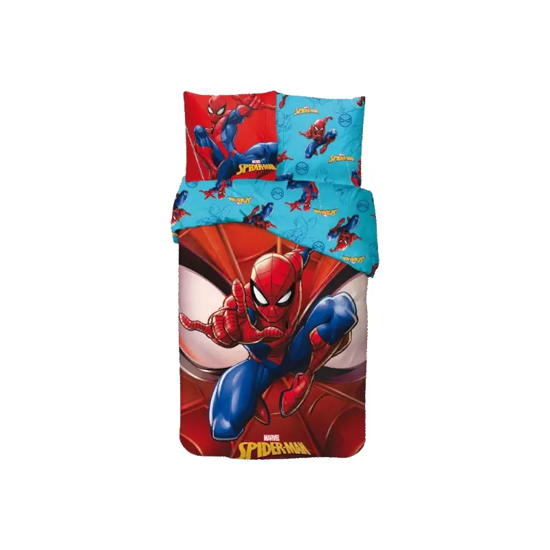 Spiderman Spidey Cuddle Fleece duvet cover 100x150cm official merchandise cyprus pattern