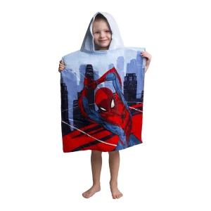 Spiderman-Cotton-Beach-Poncho-Towel-Summer-Cyprus