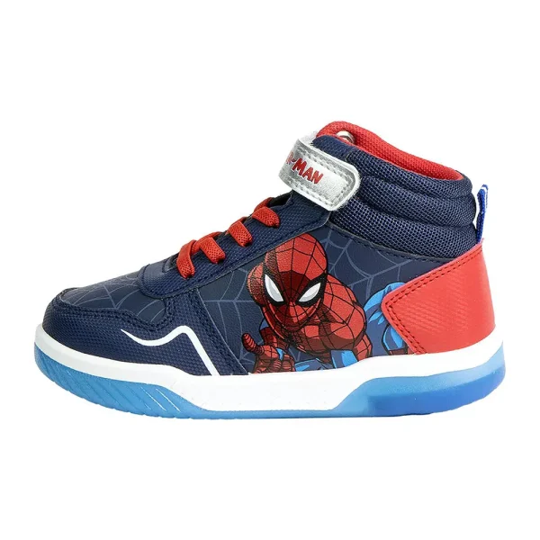 Spiderman Sporty Shoes With Led Lights Sport Kids Marvel Footwear Cyprus