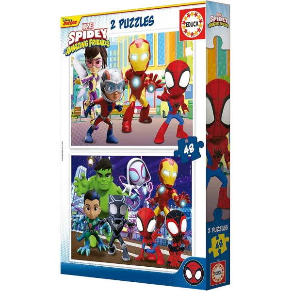 Spidey and his amazing friends puzzles Spider-Man Marvel Toys & Gifts